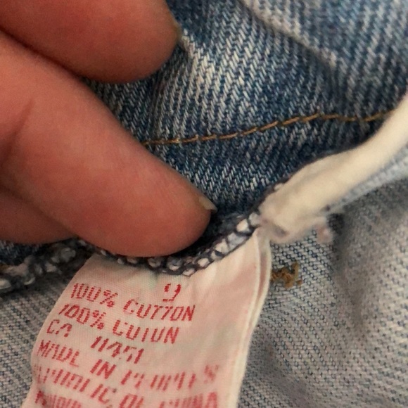 Custom painted smile jeans size 9 - Picture 6 of 10